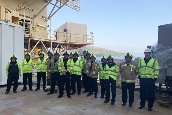 Kishorn Port Ltd Welcome Scottish Fire and Rescue Services