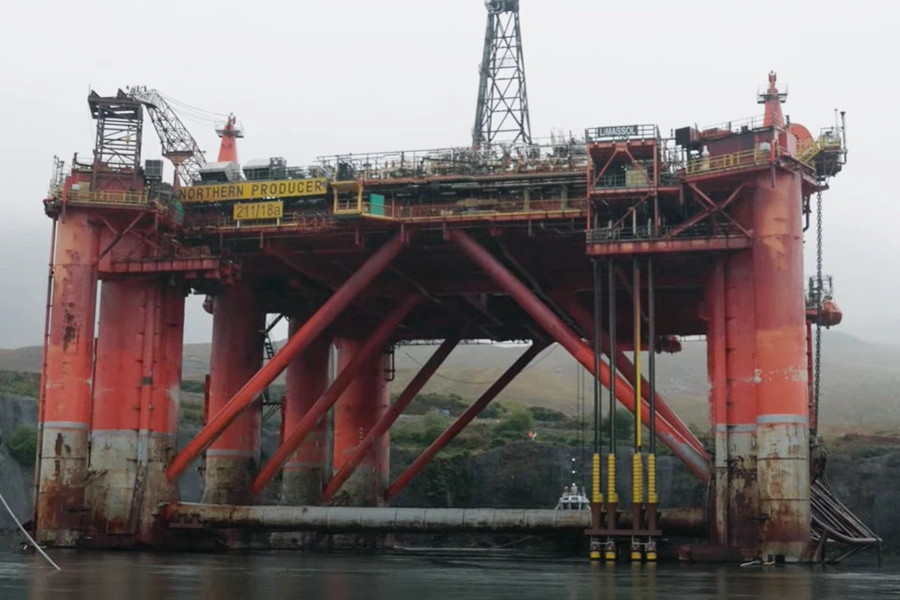 Kishorn Port Ltd welcome the Northern Producer for Decommissioning ...