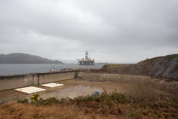 Ocean GreatWhite arrives at Kishorn