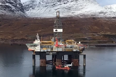 Ocean GreatWhite at Kishorn Port