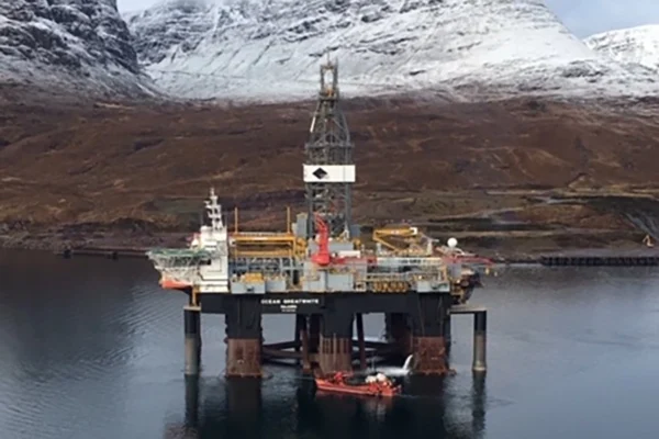 Ocean GreatWhite at Kishorn Port