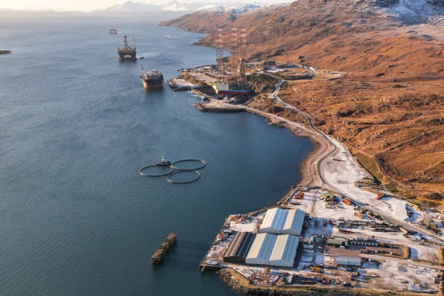 Aerial View looking NW